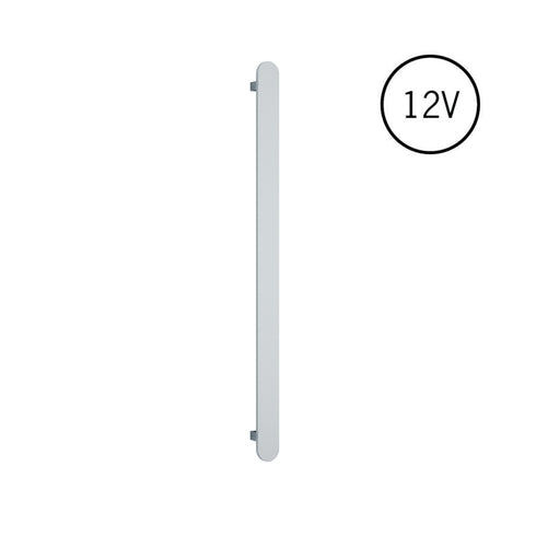 Thermorail VP900 Flat Pill Vertical Polished Vertical Heated Rail